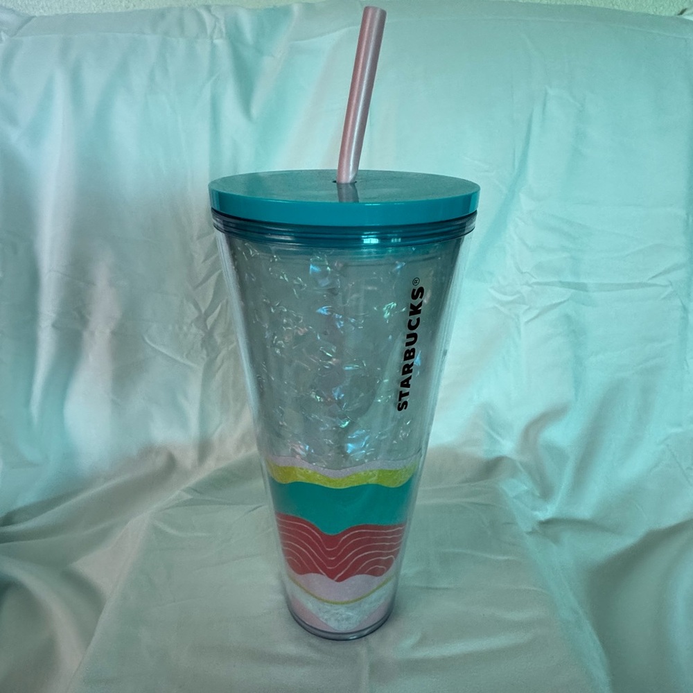 Starbucks Colorful Tumbler with Straw
